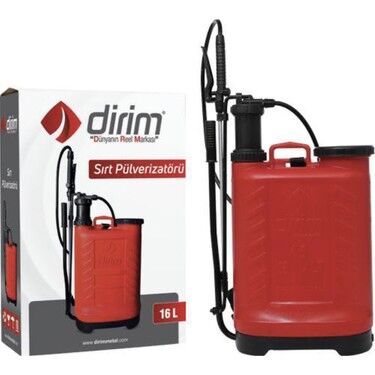 İlaçlama Pompası Sırt Tipi 16 Litre