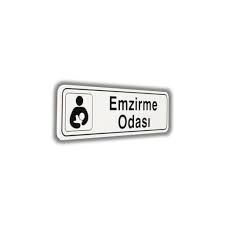 LUNA Elegan Pvc Tabela Emzirme Odası 7x25cm
