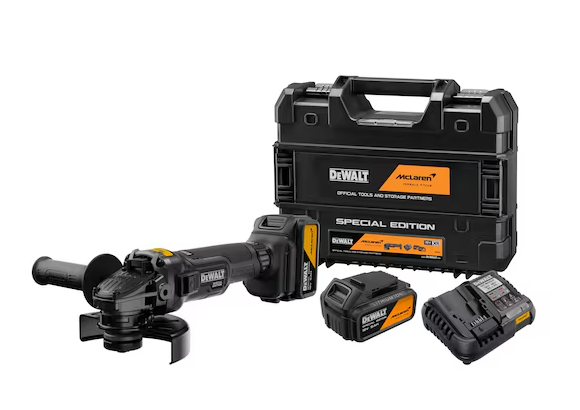Dewalt X Mclaren DCG45MP2T 125 Mm Avuç Taşlama 2x5Ah