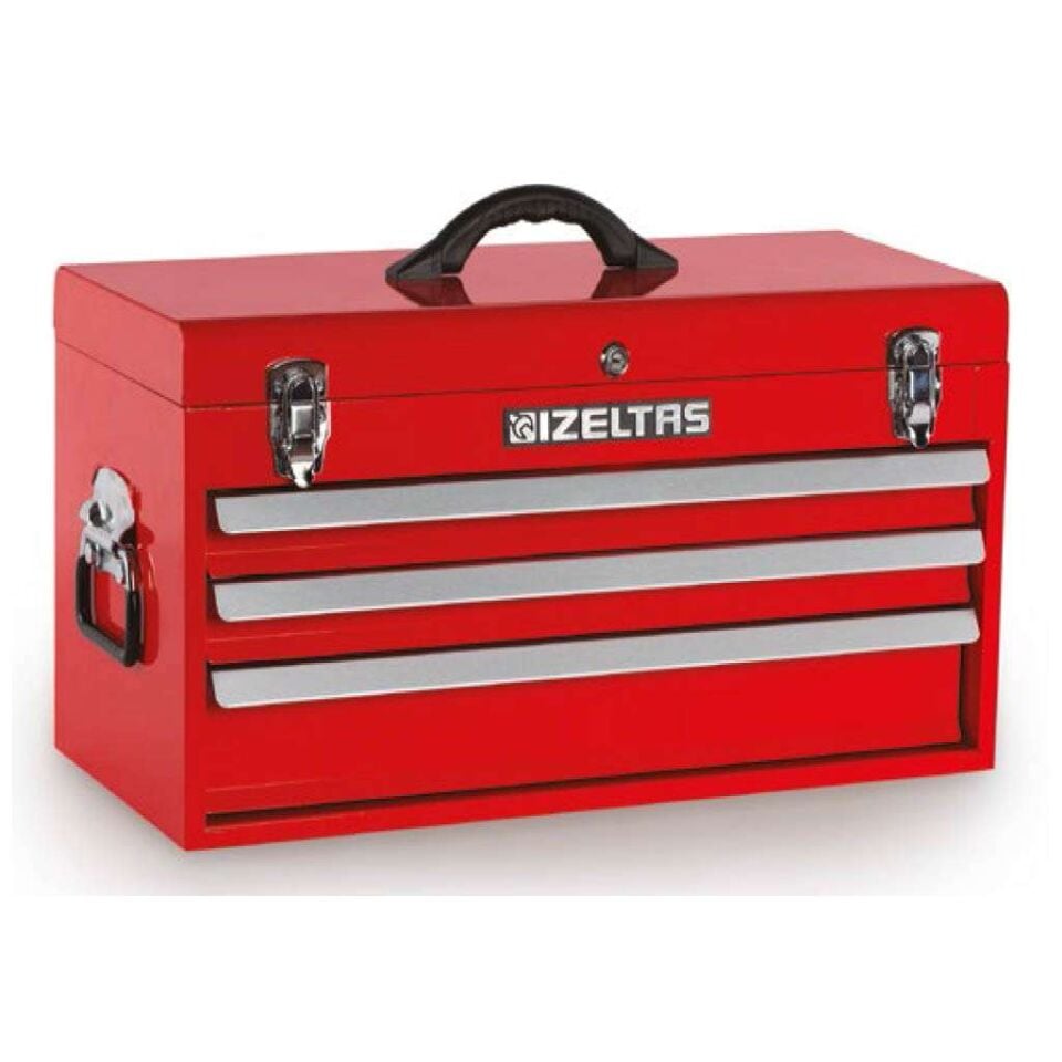İZELTAŞ Çekmeceli Alet Sandığı Kırmızı 285X650X322