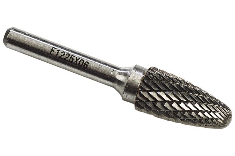 Karbür Kalıpçı F Tipi Kavisli Silindirik Freze 8mm