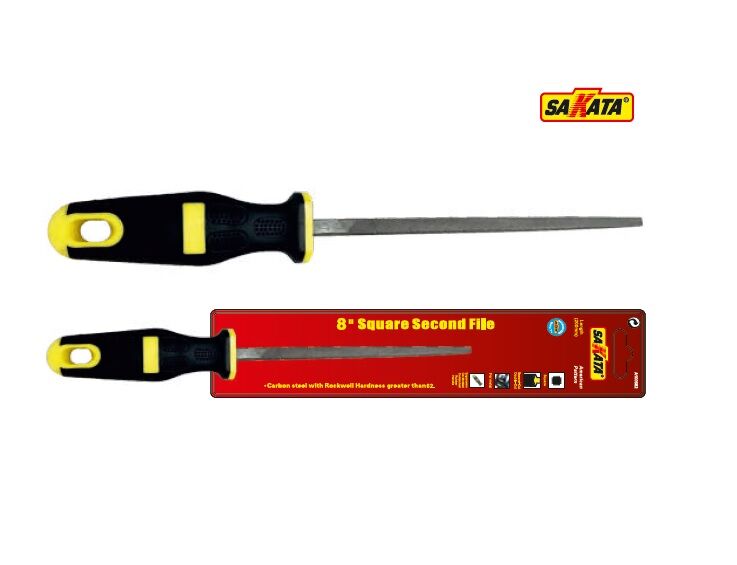 Sakata BF10068 8'' Plastik Saplı Kare Eğe Orta Diş