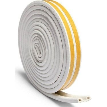 Kauçuk Kapı Pencere Bantı Beyaz