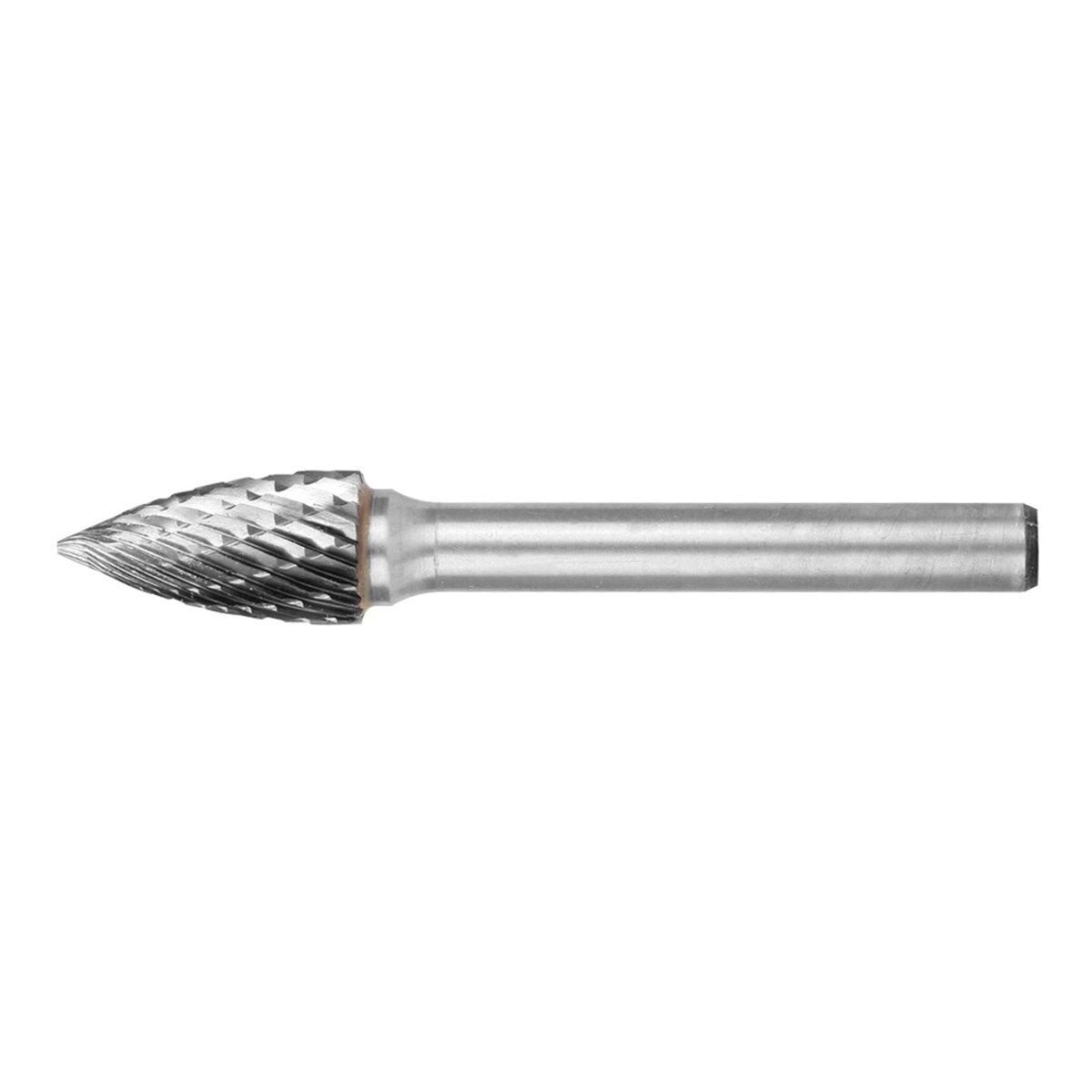 Karbür Kalıpçı G Tipi Sivri Kavisli Freze 10mm