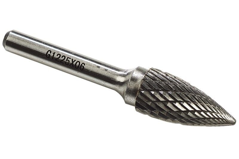 Karbür Kalıpçı G Tipi Sivri Kavisli Freze 16mm