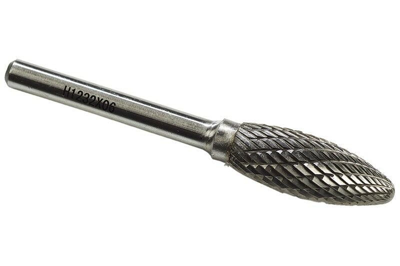 Karbür Kalıpçı H Tipi Kavisli Çam Freze 8mm (3246)
