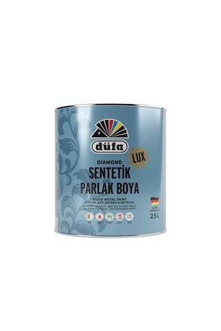 Düfa Diamond Sentetik Parlak Boya Siyah 2.5tl