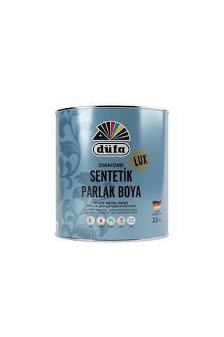 Düfa Diamond Sentetik Parlak Boya Siyah 2.5tl