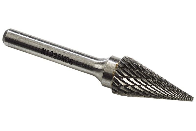 Karbür Kalıpçı M Tipi Konik Sivri Uç Freze 6mm