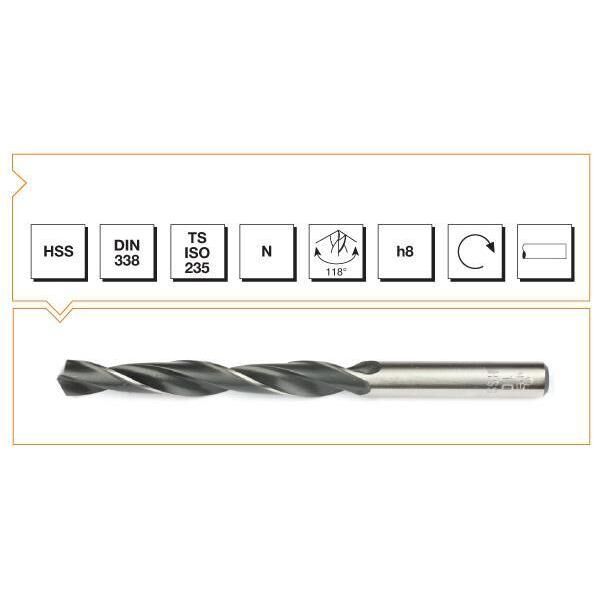 DIN338 Yüksek Performans Matkap Ucu 3.0mm