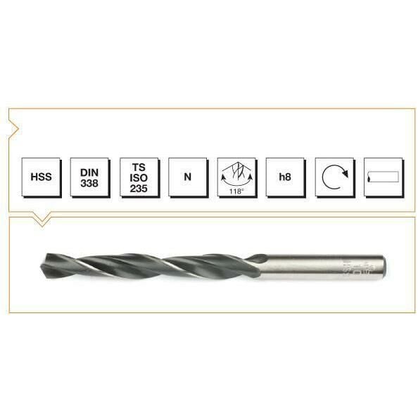 DIN338 Yüksek Performans Matkap Ucu 6.5mm