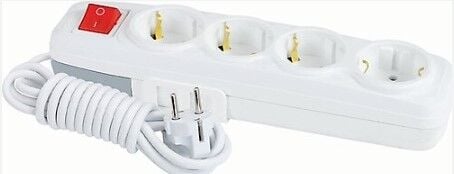 Far/Lara Dörtlü Anahtarlı Grup Priz 2 Metre