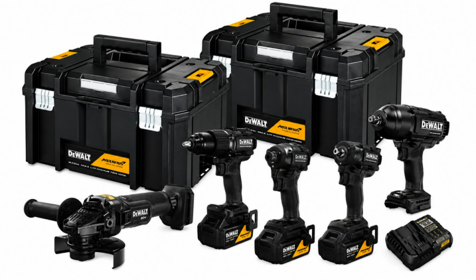 Dewalt Mclaren 5'Li Set DCD86M Darbeli Matkap + DCF99M Somun Sıkma + DCG45M  125 Mm Avuç Taşlama + DCF86M Kompakt Tornavida + DCF92M Kompakt Somun Sıkma