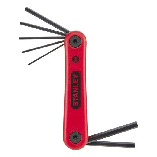 Stanley ST469261 7 Parça Katlanır Alyan Anahtar Takımı (1,5 - 6 mm)