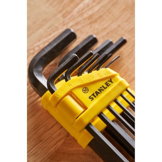 Stanley 0-69-253  Allen Anahtar Takımı 10 Parça (1,5-10 mm)