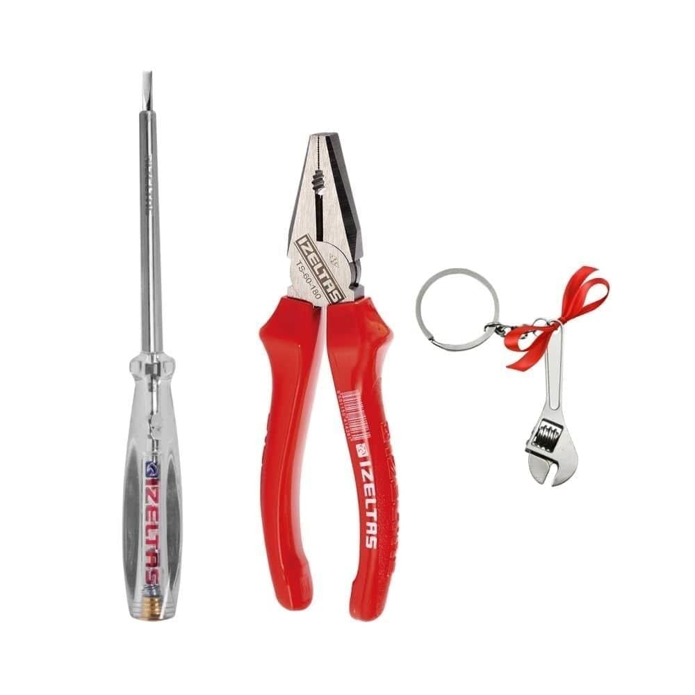 İzeltaş Pense Kontrol Kalemi Seti (2 Parça)